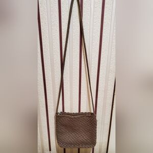 The Sak Taupe Crossbody Bag Purse